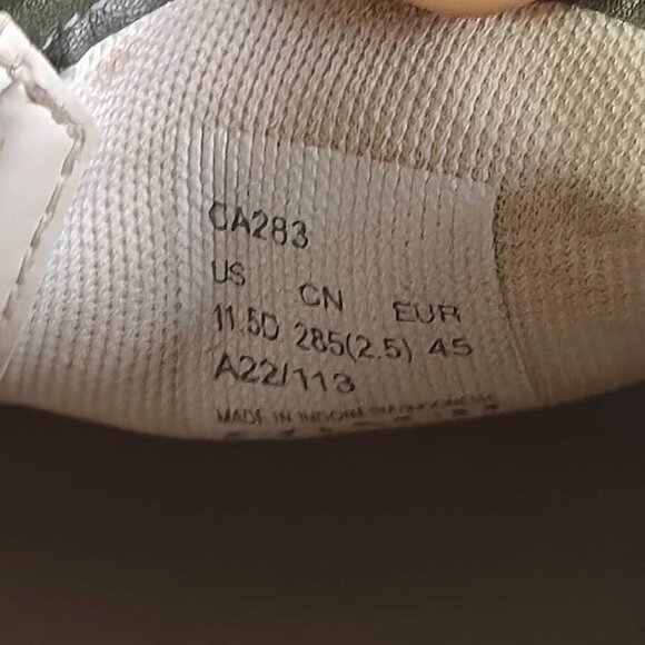 Coach Men’s CA283 Slip-On Skate Sneakers Army Green Size 11.5D | Pre-Owned - Picture 8 of 9